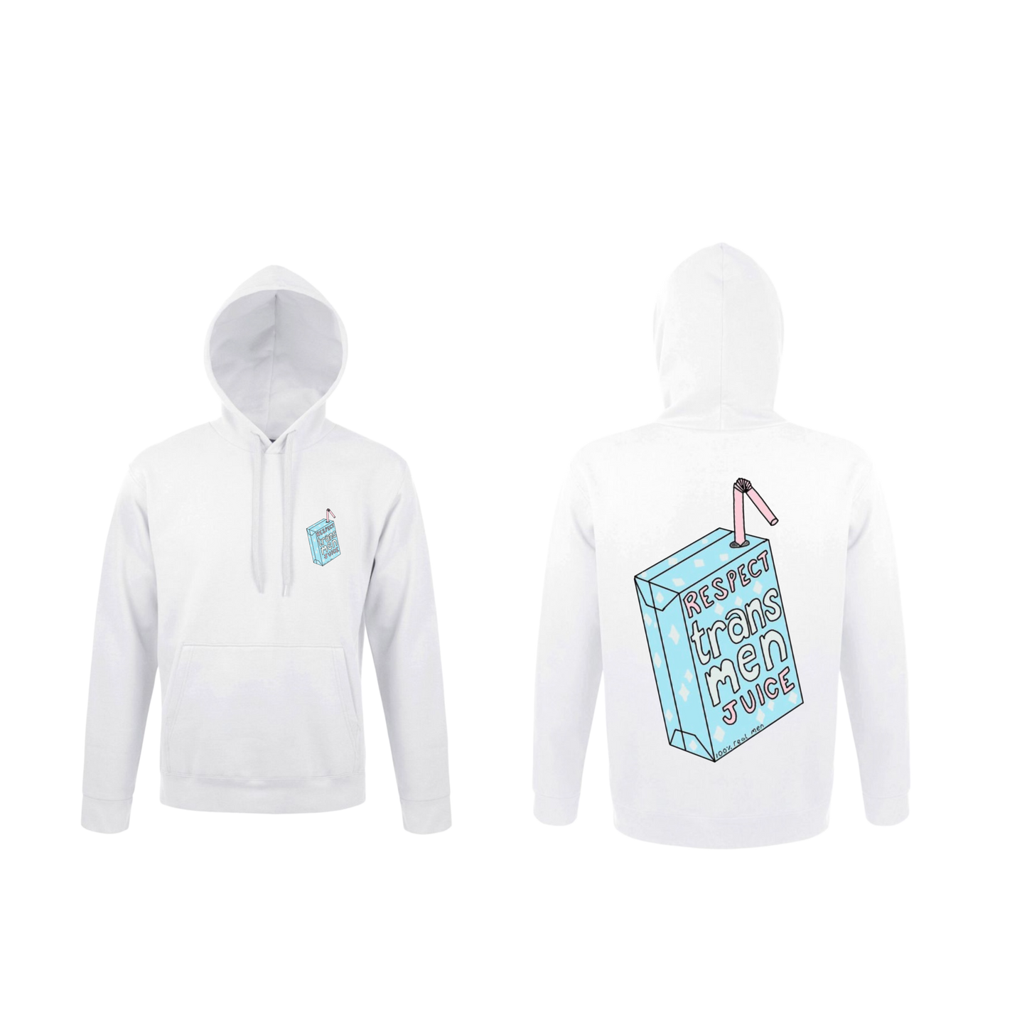 Sweat Respect Trans Men | Hoodie Homme Trans – PRIDZ BY NEYL