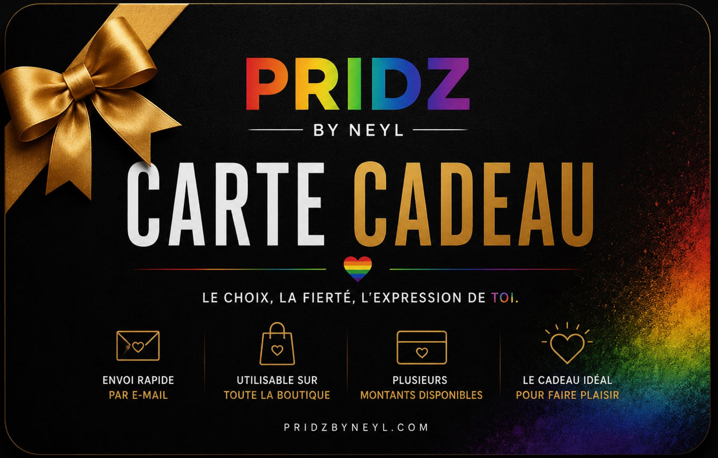 Carte-cadeau PRIDZBYNEYL