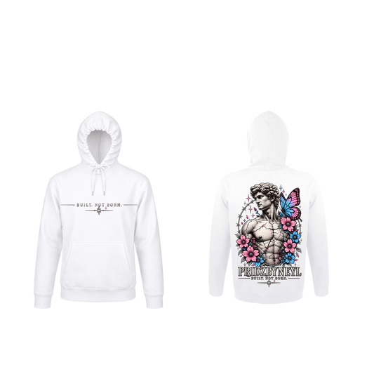 Hoodie « BUILT. NOT BORN. » — PRIDZ BY NEYL