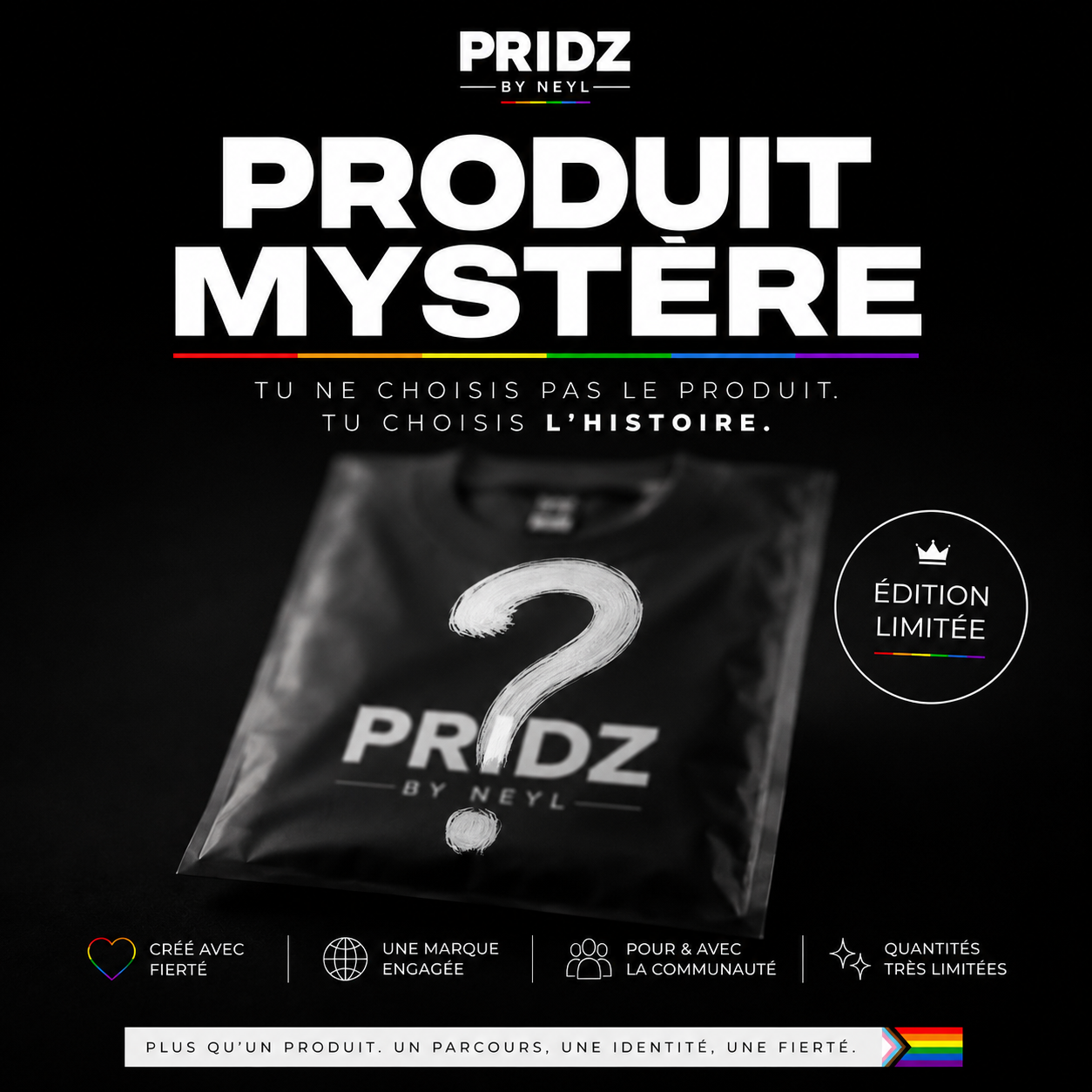 PRODUIT MYSTÈRE - PRIDZBYNEYL - LGBTQIA+