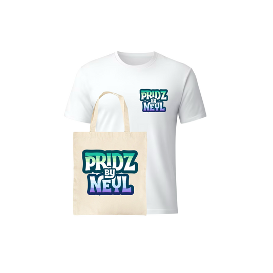 Pack PRIDZ by Neyl – T-shirt + Tote Bag | Edition l’essentiel de la Fierté