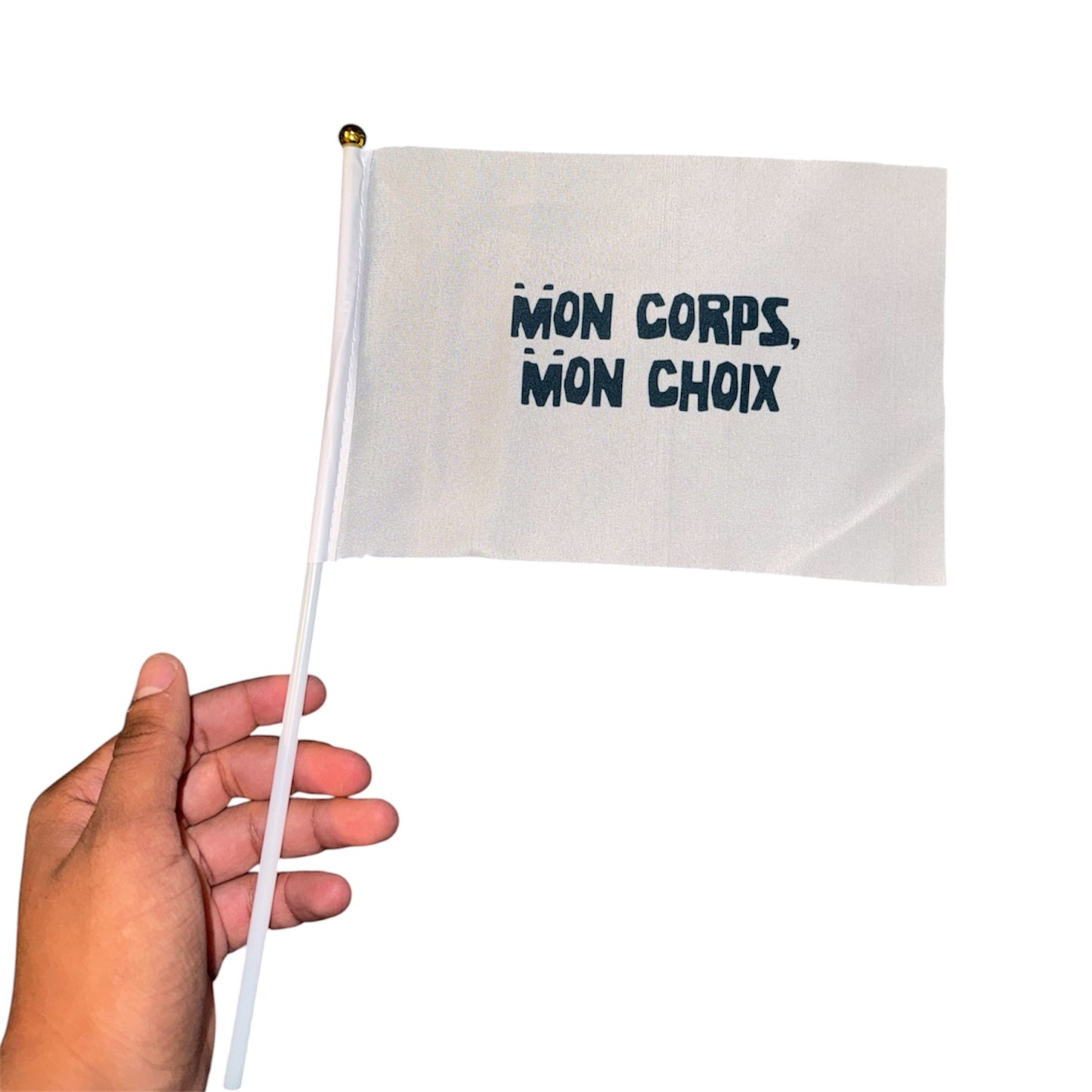 Drapeau Mon Corps Mon Choix & Mon Corps Mon Genre | Pridz by Neyl